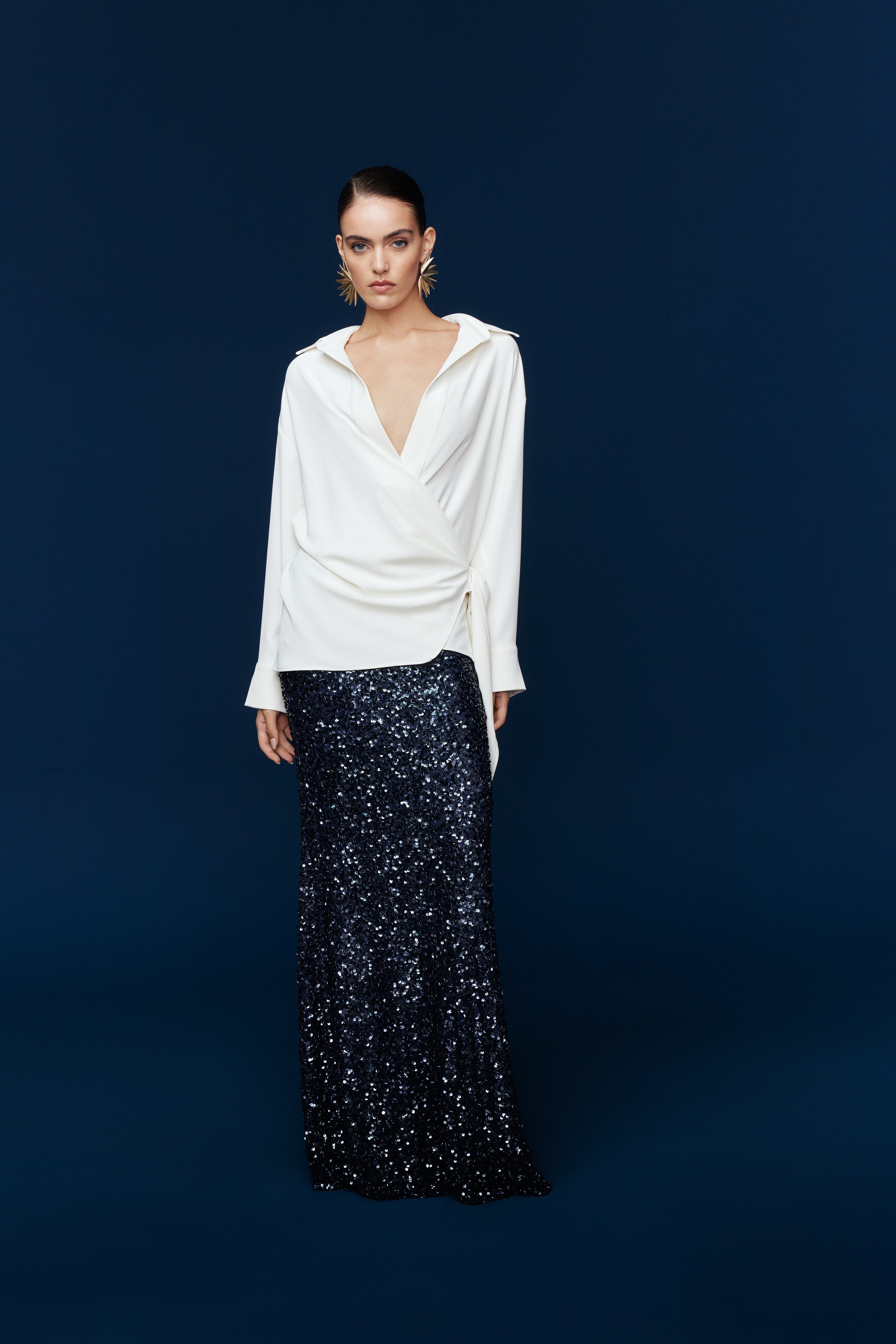 OLIVIA PAYET BALIK ETEK | LACİVERT