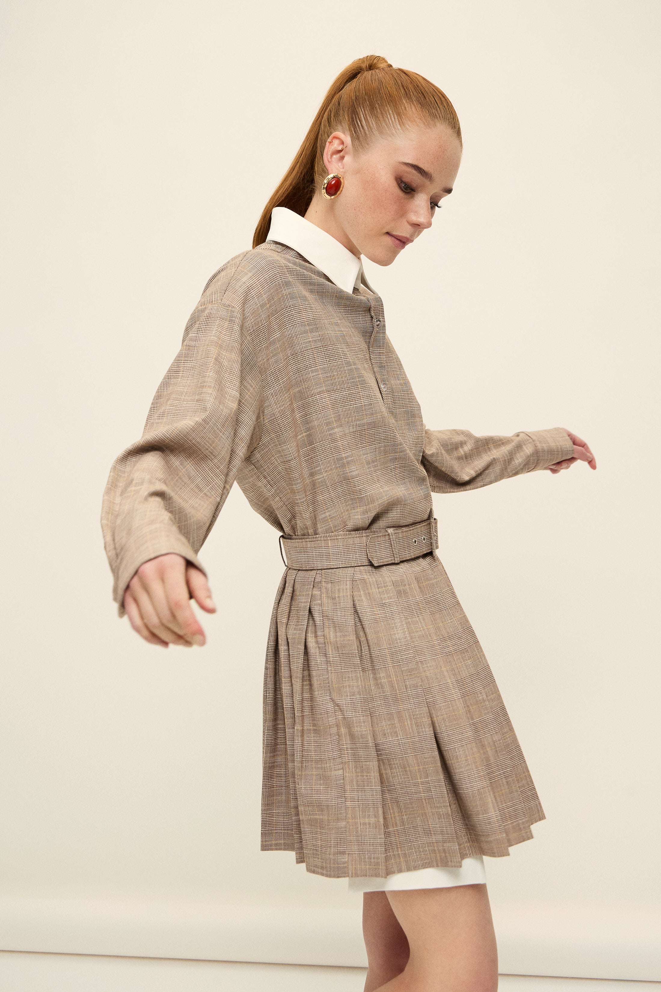 DUBLIN GÖMLEK | BEJ EKOSE