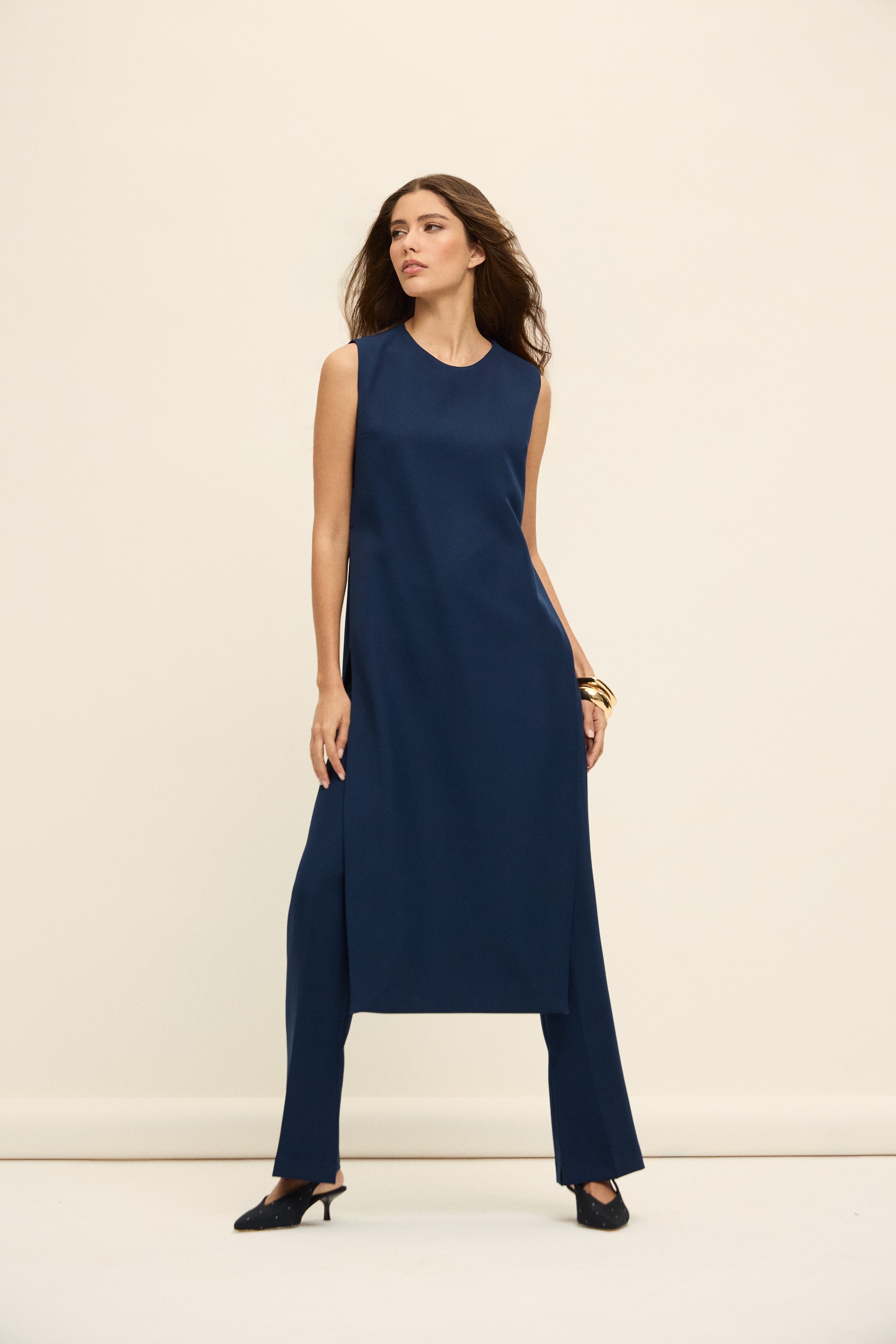 LUGANO TUNİK BLUZ | LACİVERT