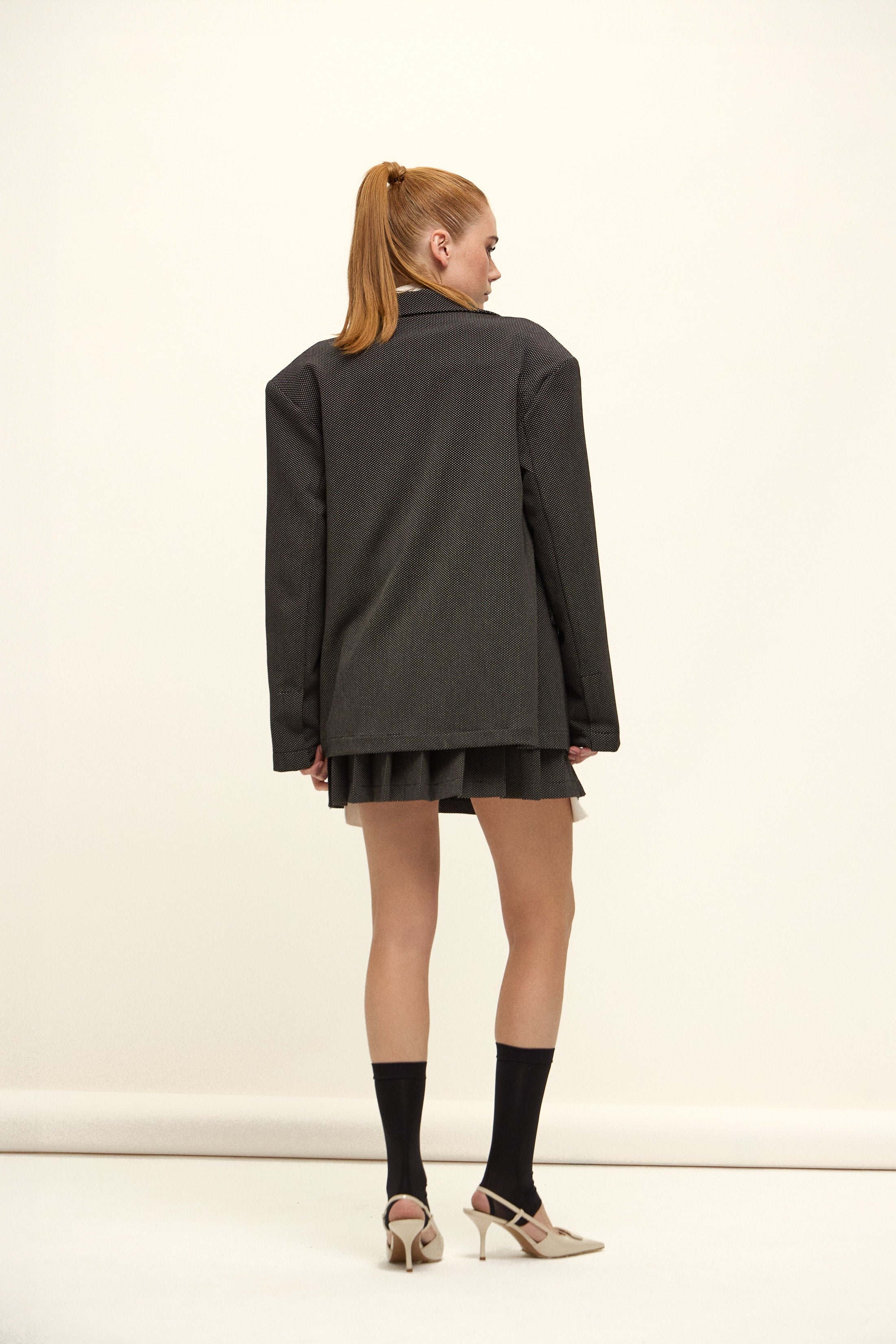 DUBLIN BLAZER | SİYAH-BEYAZ