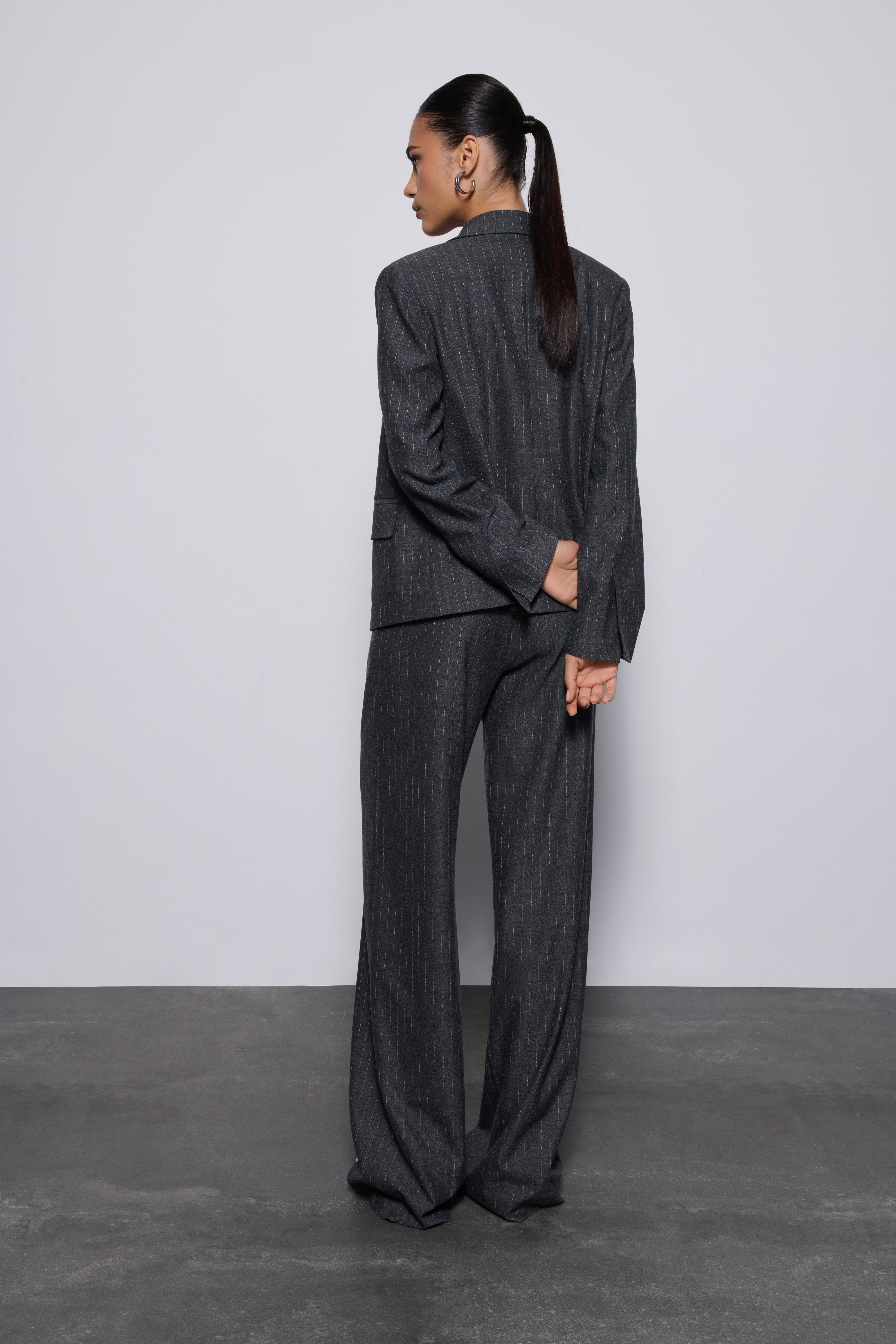 LAURA SPOR KESİM BLAZER | GRİ