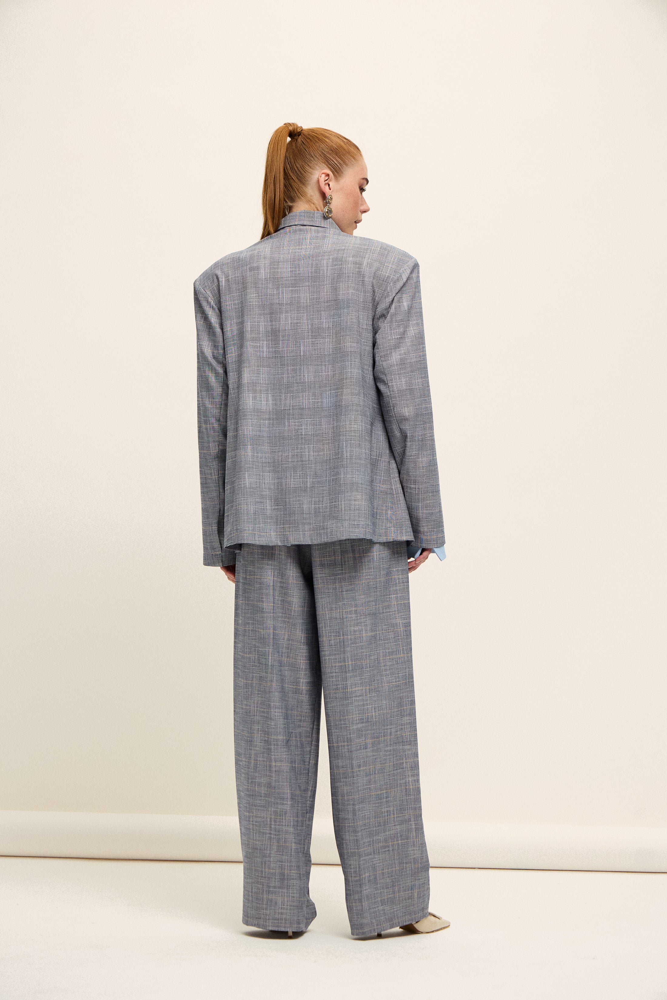 LONDON EKOSE BLAZER | MAVİ