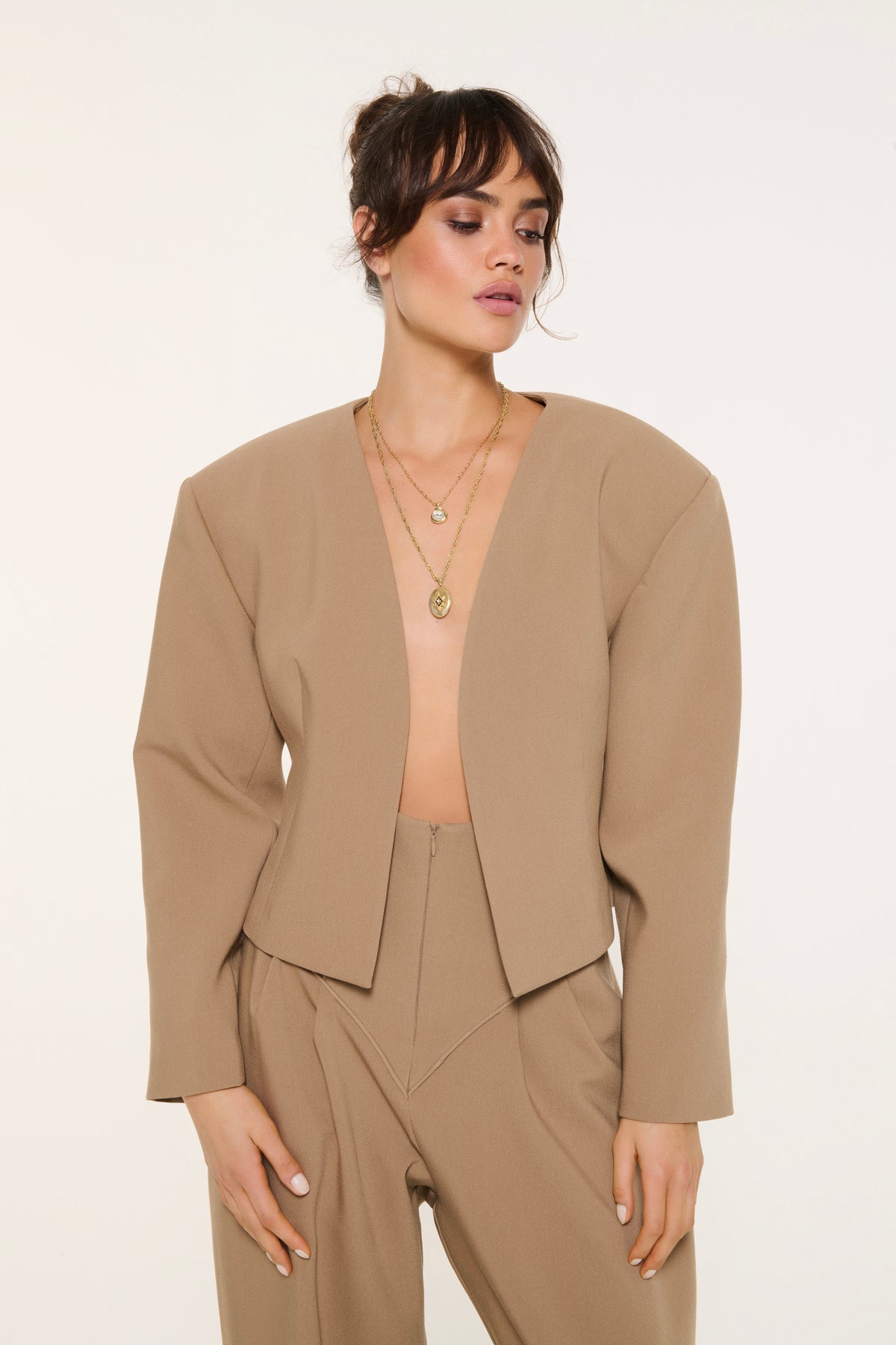 ELIZABETH KORSE PANTOLON | BEJ