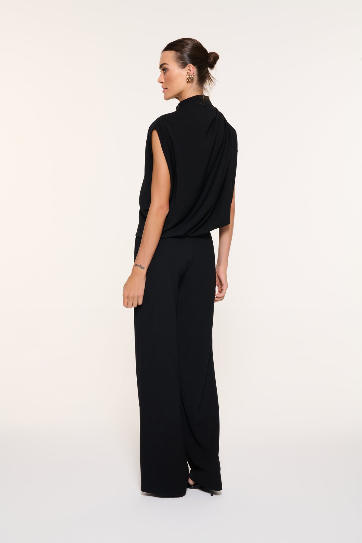 SIENA WIDE-LEG PANTOLON | SİYAH