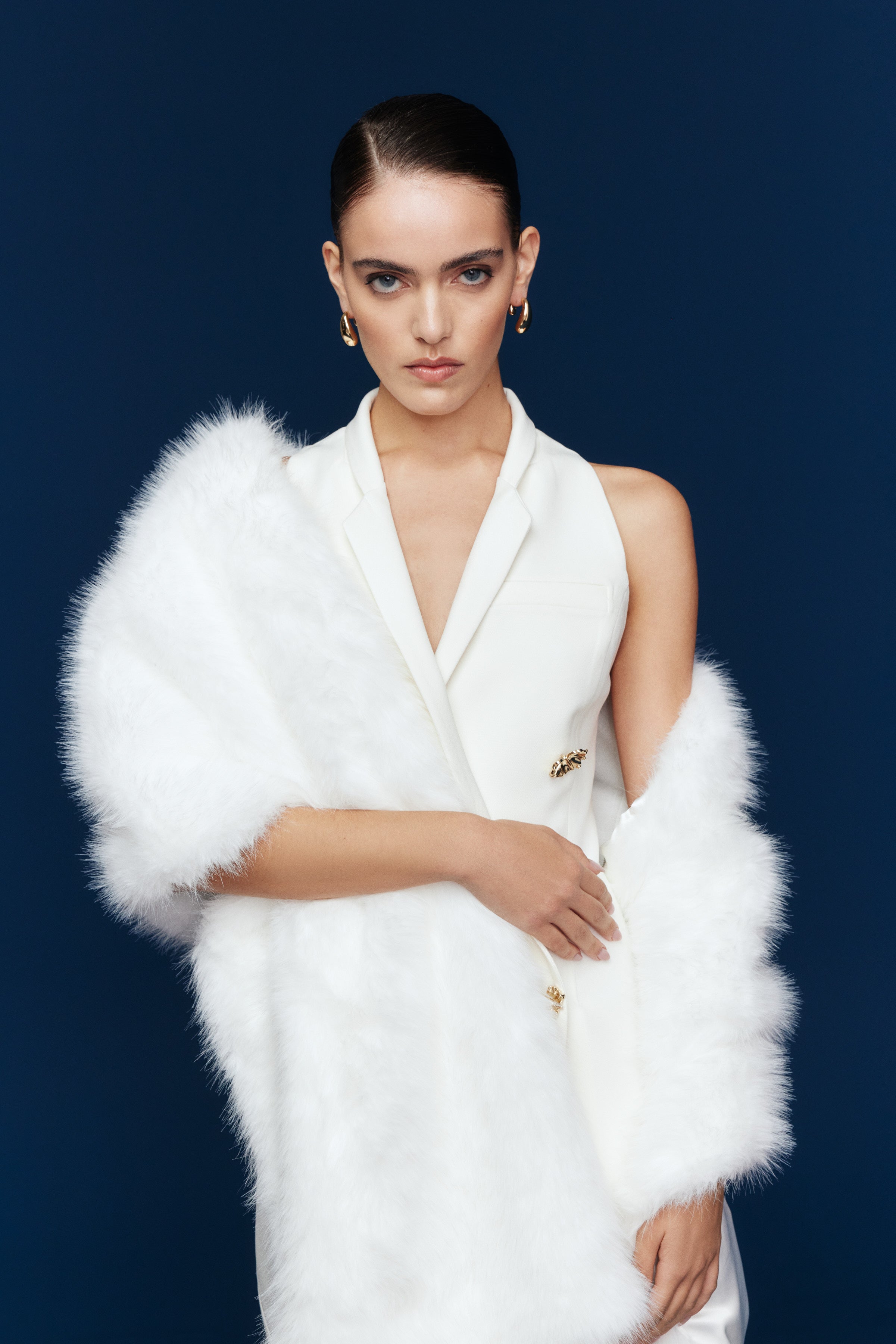 CLOUD VEGAN KÜRK ETOL | BEYAZ