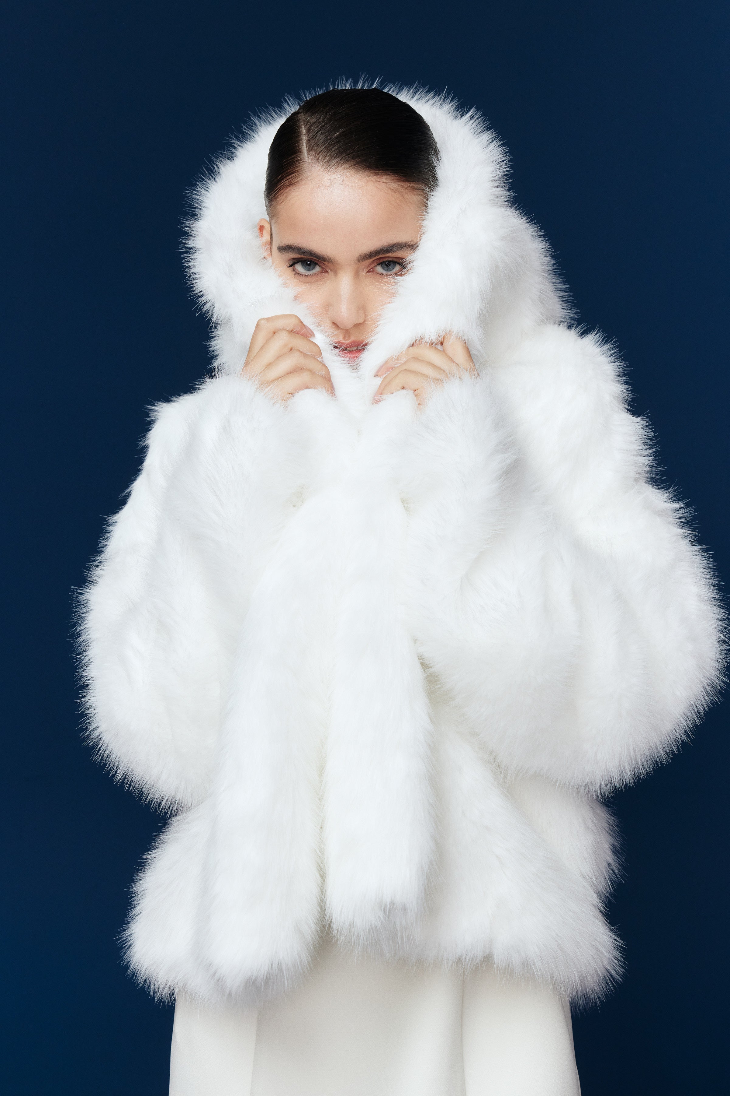 MIDNIGHT KÜRK MONT | BEYAZ