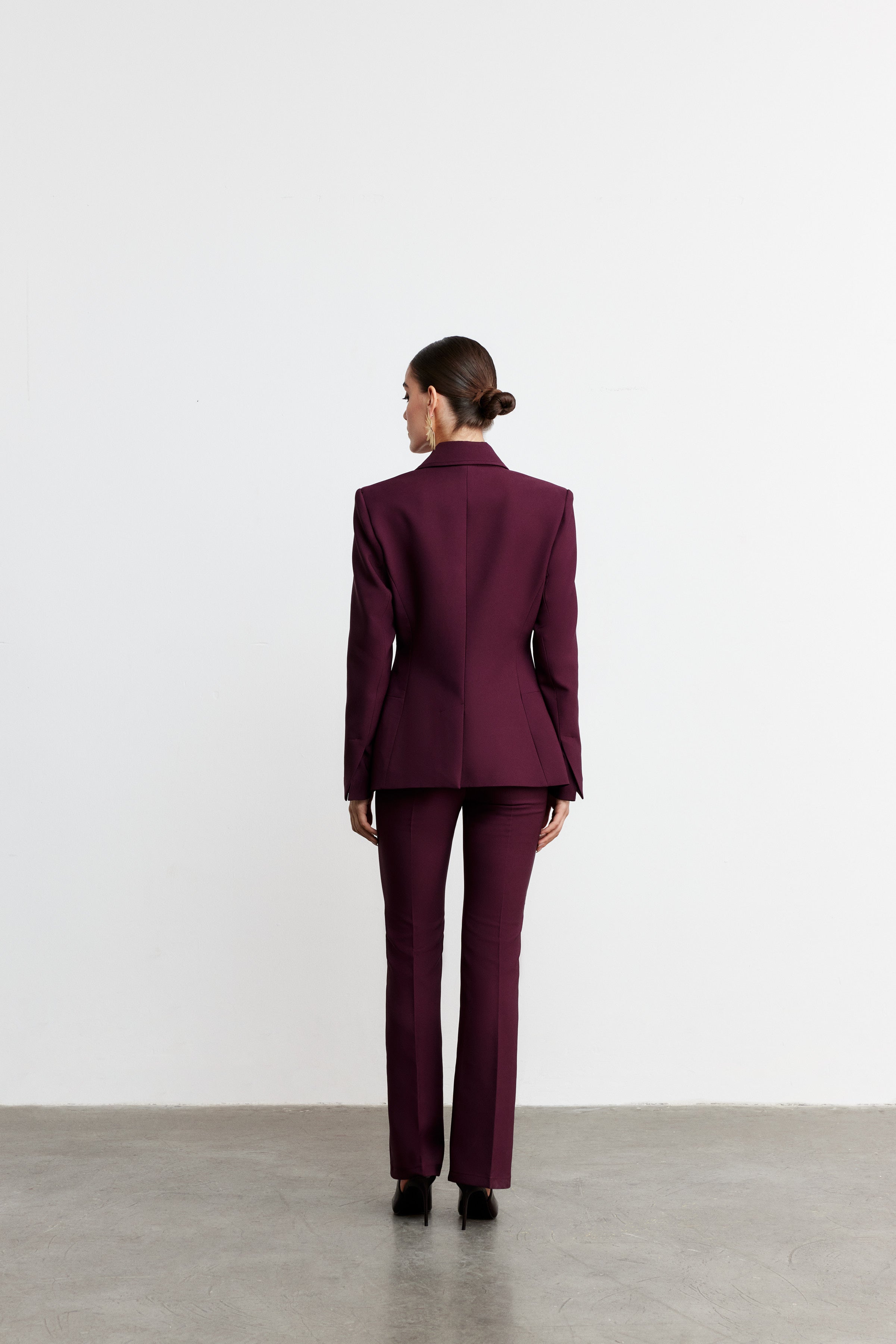 NAOMI PERFECT FIT BLAZER | VİŞNE