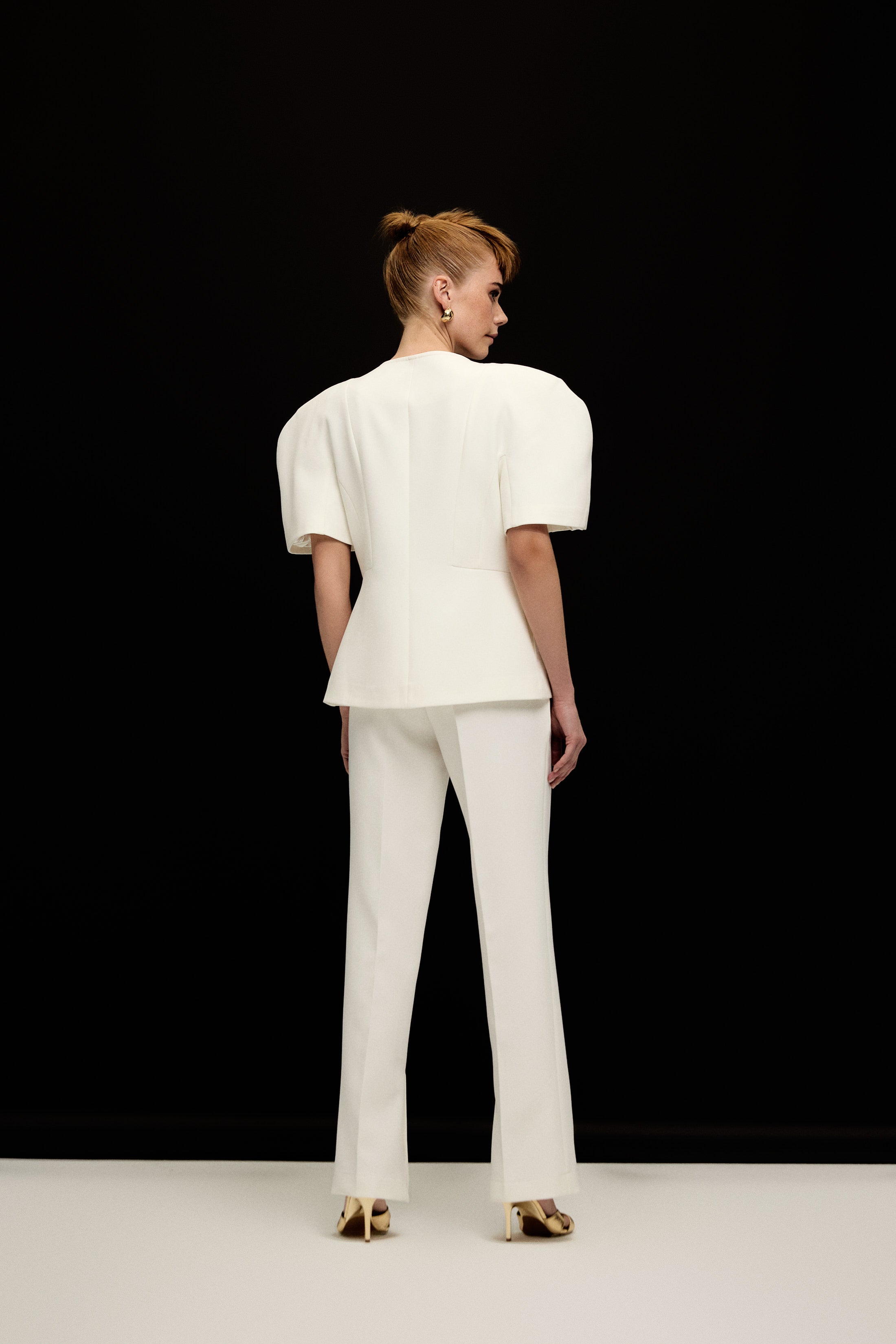 CANNES BALON KOLLU CEKET | BEYAZ