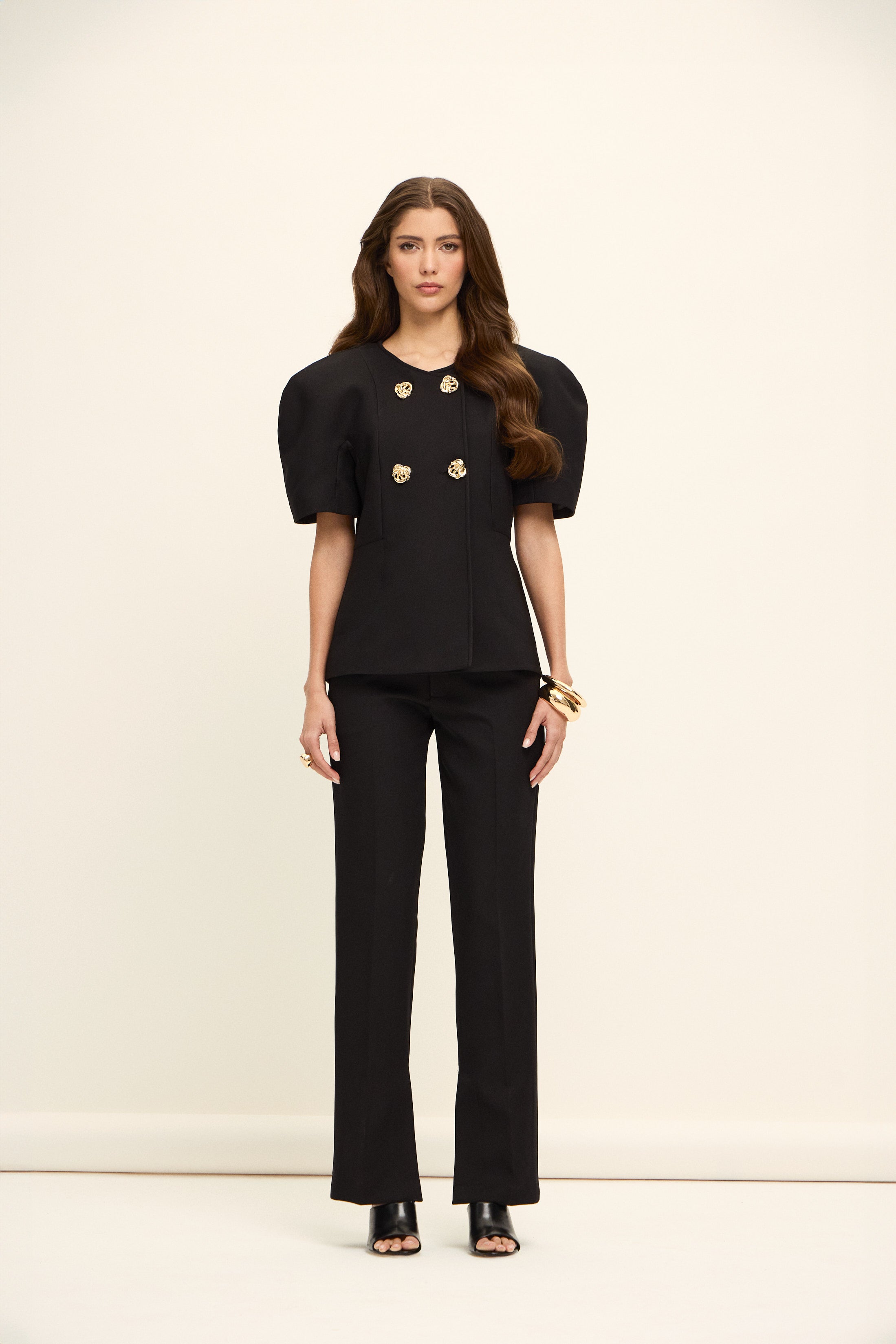 CANNES BALON KOLLU CEKET | SİYAH