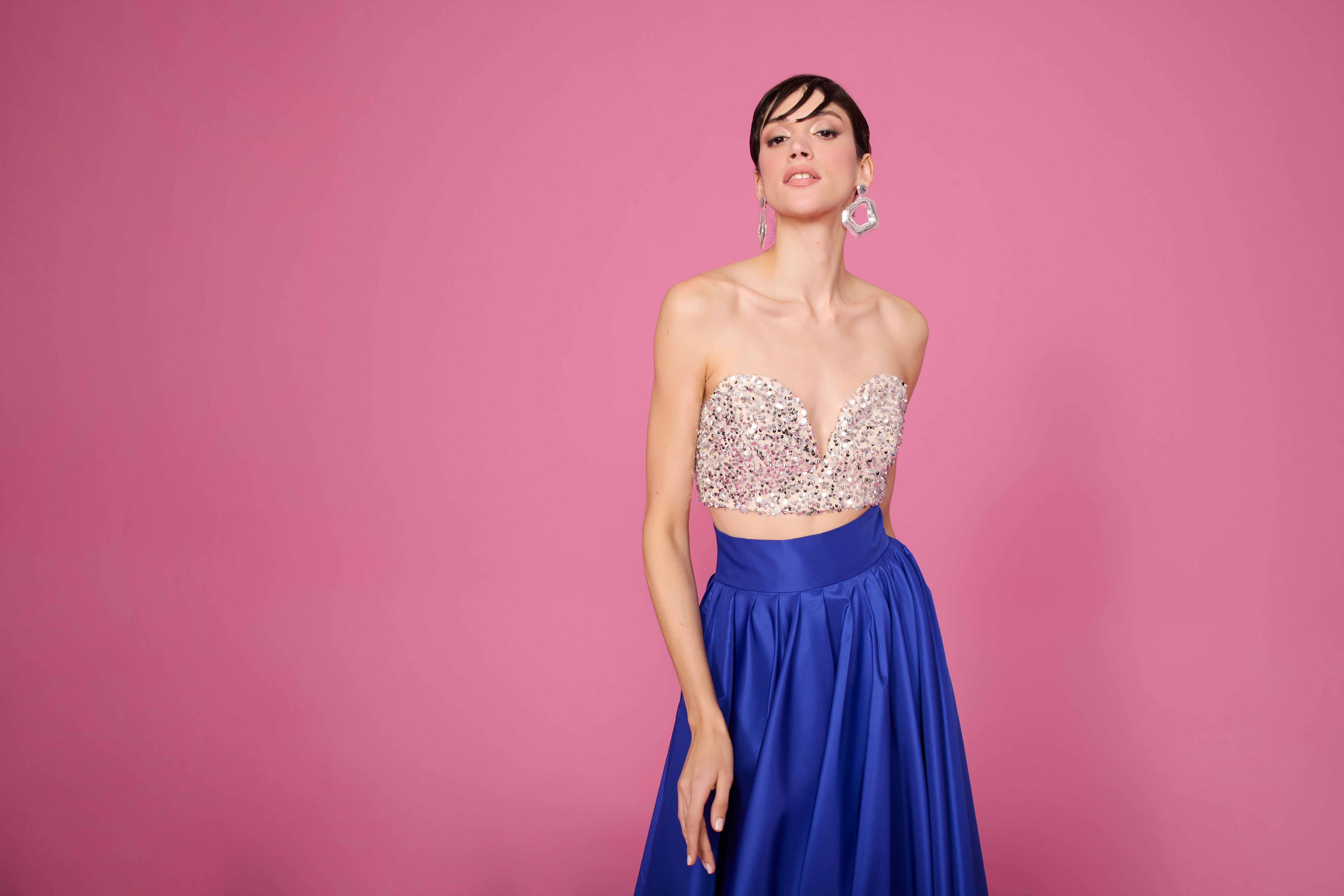 happy to wear Gömlekler ve Üstlükler CECILLIA KALP YAKA BÜSTİYER | GÜMÜŞ