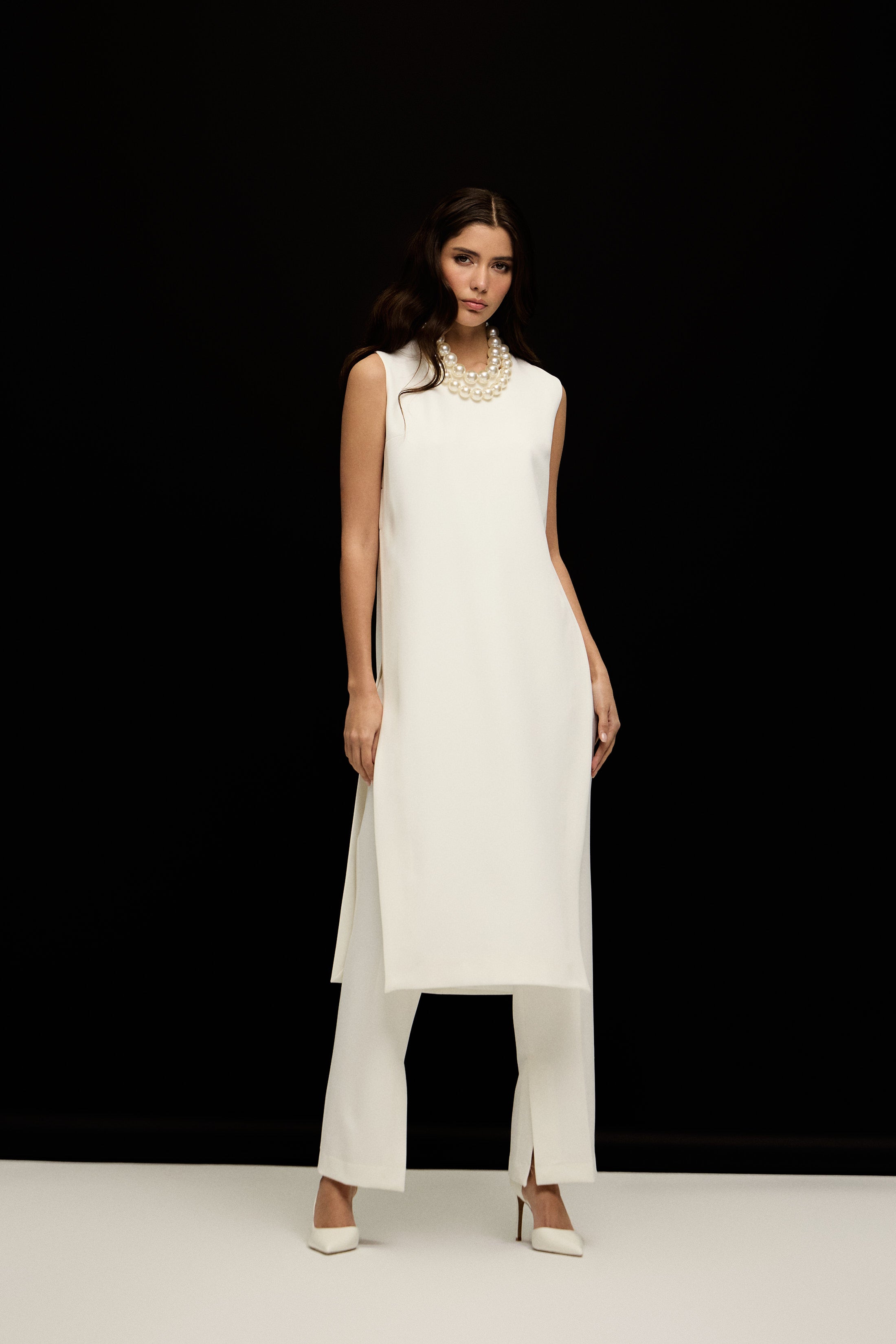 LUGANO TUNİK BLUZ | BEYAZ