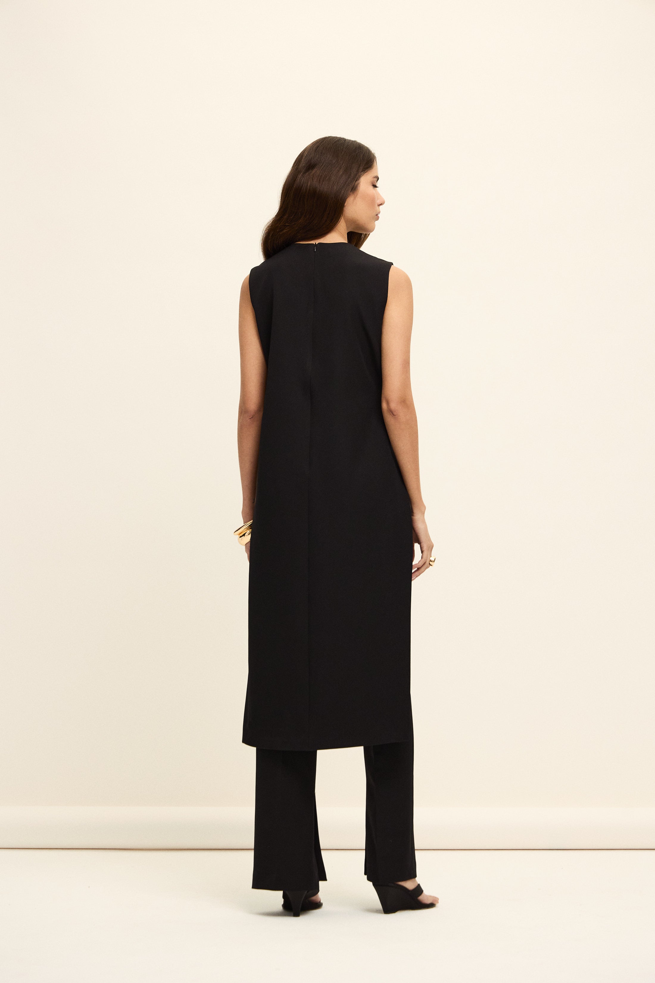 LUGANO TUNİK BLUZ | SİYAH