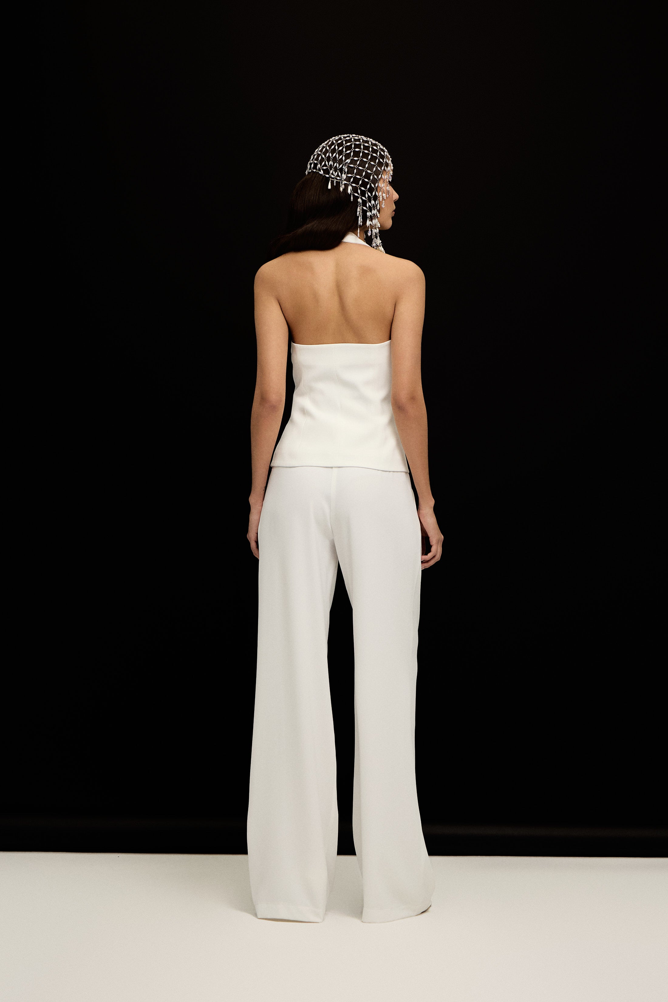 MANCHESTER SMOKİN YELEK | BEYAZ