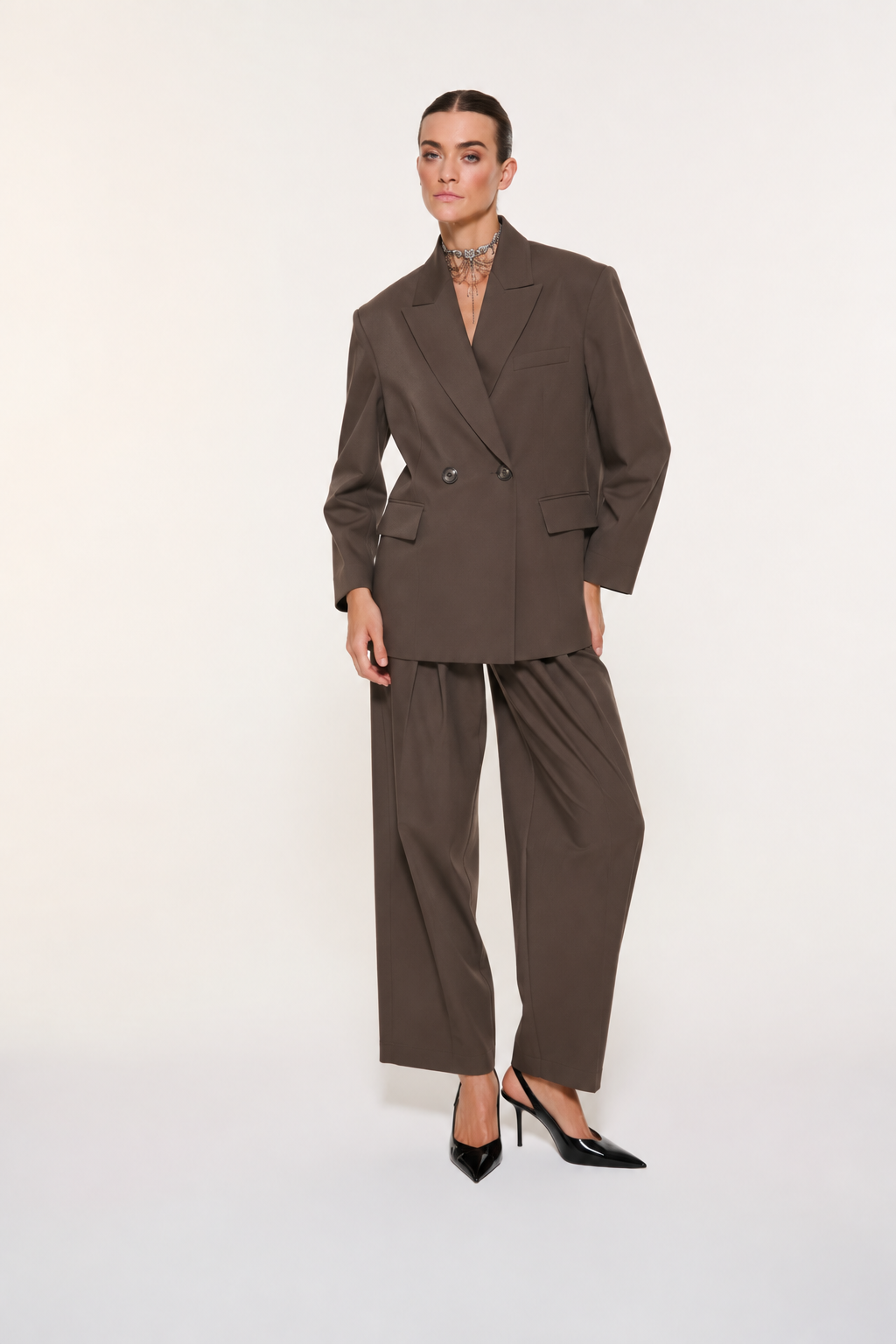 NOA KRUVAZE BLAZER | KOYU HAKİ