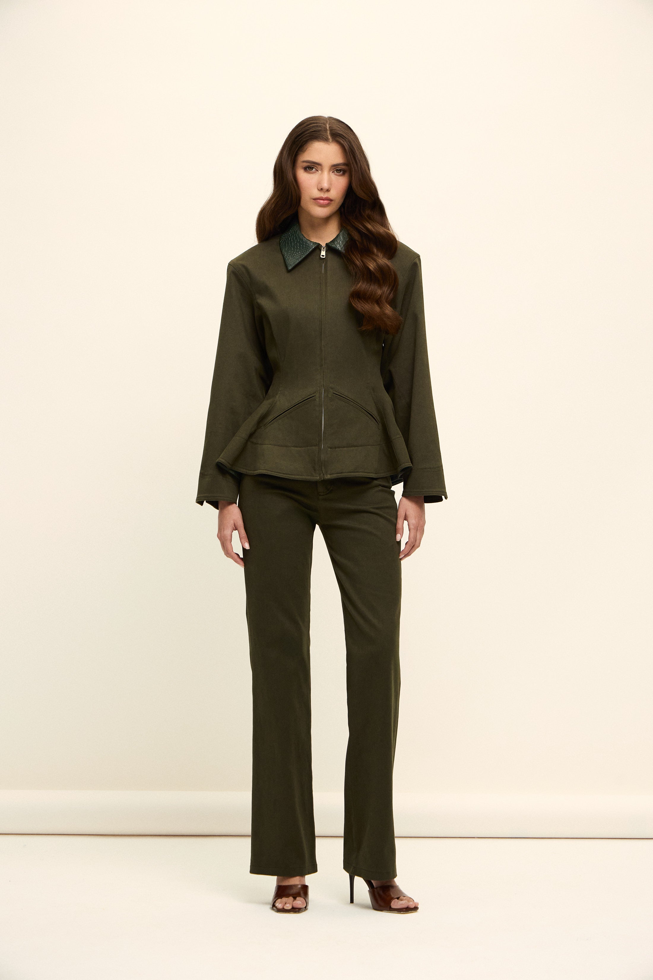 TOKYO GABARDİN CEKET | HAKİ