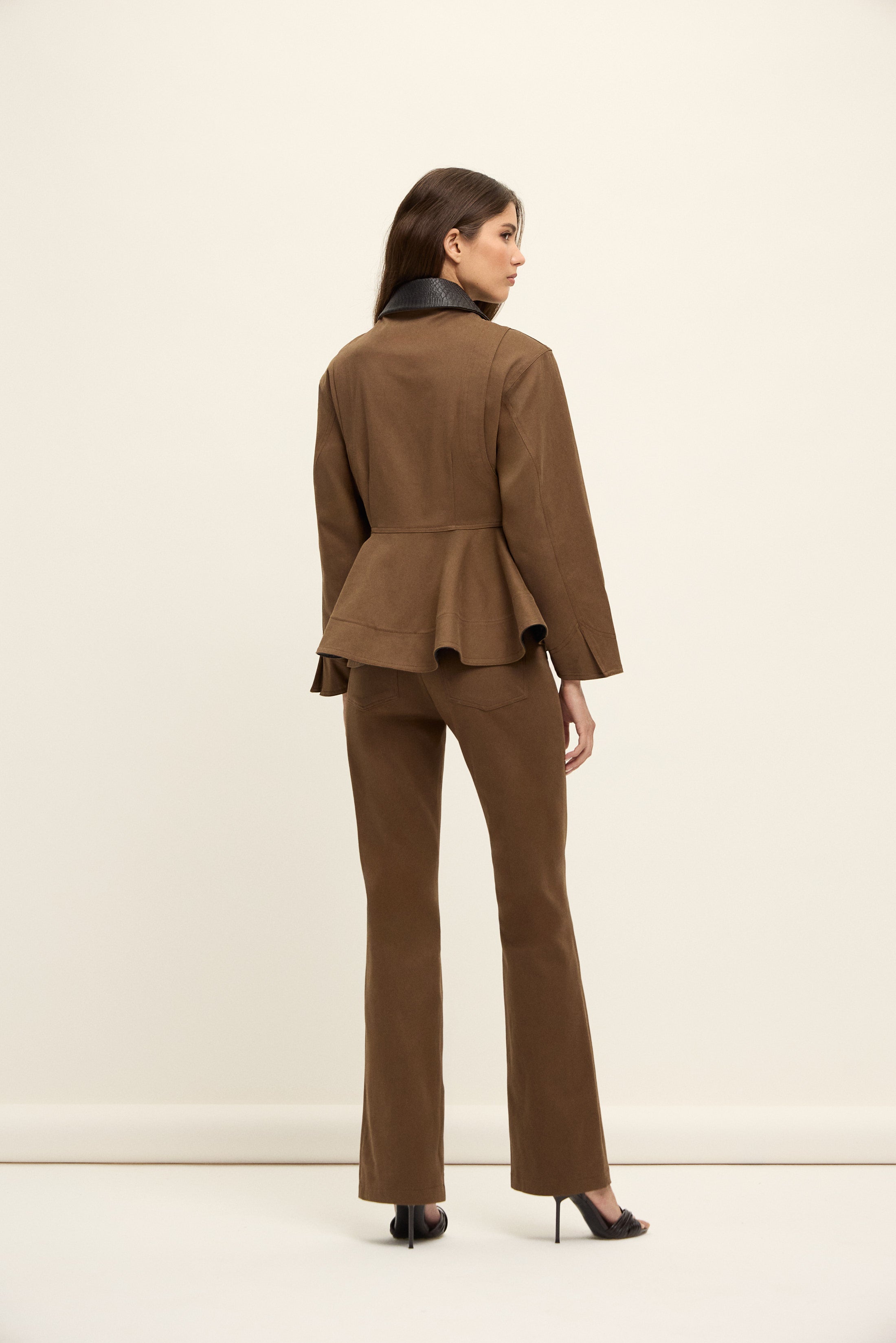 TOKYO GABARDİN CEKET | TÜTÜN RENGİ